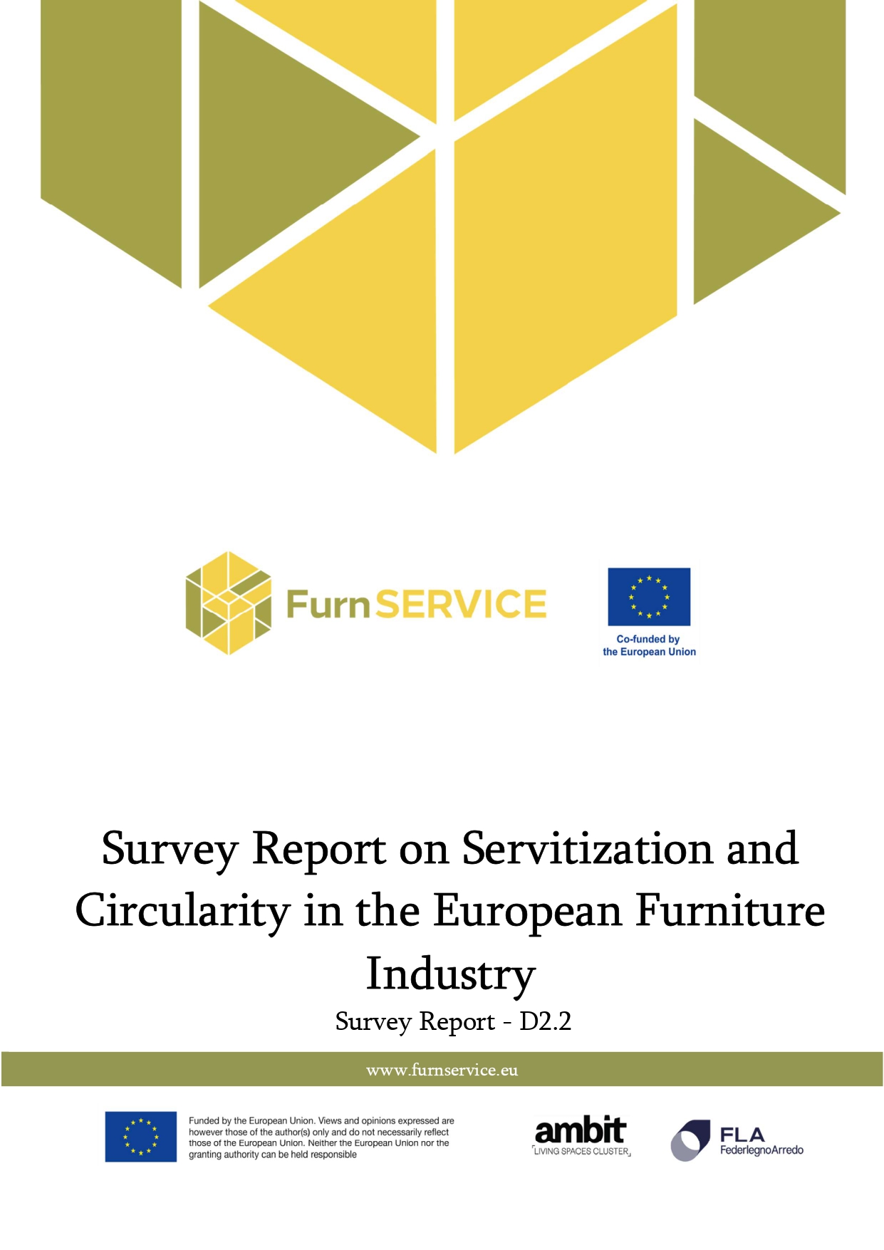 D2.2 - Survey Report on Servitization and Circularity in the European Furniture Industry