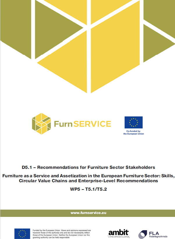 D5.1 – Recommendations for Furniture Sector Stakeholders